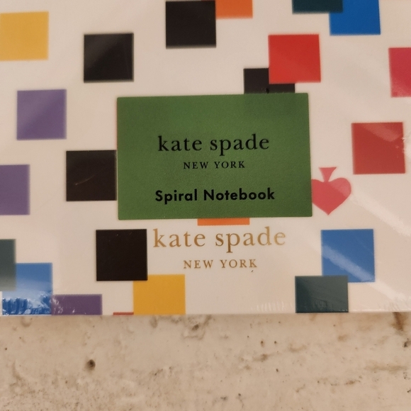 Kate Spade Colorful Spiral Notebook - Picture 2 of 4